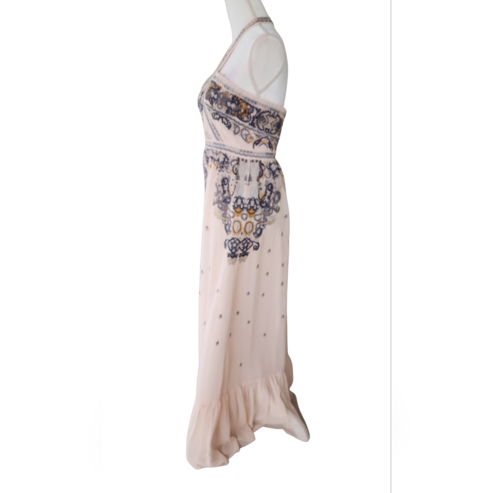 Altar'd State Embroidered Cream Maxi Dress - Picture 4 of 10